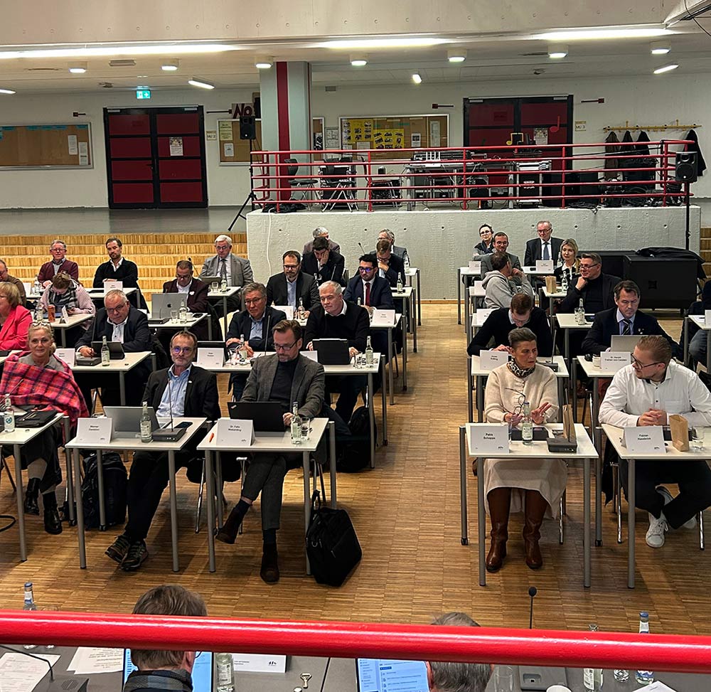 Konstituierende Ratssitzung: Wir für Sie im Rat