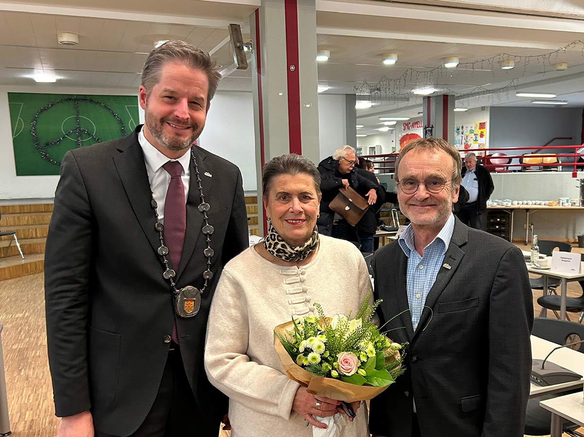 Vereidigung von Bürgermeister Christian Bommers und der 1. stellvertretenden Bürgermeisterin Petra Schoppe